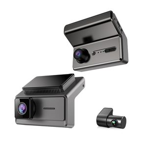 Caméra grand angle de haute qualité 140 ° + 110 ° + 120 ° 2K + 1080p + 1080p 3 lentilles Dashcam Multi caméra de voiture boîte noire avec pour agent principal - Product Image 1