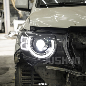 ชุดไฟหน้ารถยนต์โตโยต้า จูชุน แลนด์ครุยเซอร์ LC200 แบบ LED โปรเจคเตอร์ พร้อมไฟ DRL ความสว่าง 15000 ลูเมน 12V - Product Image 2