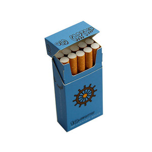 Customized Printed Empty Disposable Paper Cigarette Box Packaging