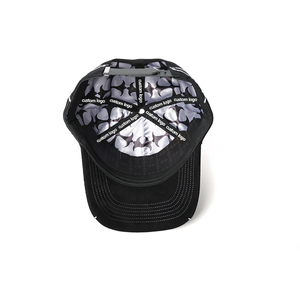 Gorras de Gamuza Estructuradas Negras Estilo 2026 con Bordado 3D Puff, Hip Hop Streetwear Nergo, Personalizadas, Modelo G5, Unisex - Product Image 5