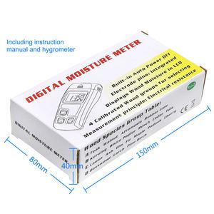 Humidimètre numérique, détecteur d'<span class=keywords><strong>humidité</strong></span>, testeur d'<span class=keywords><strong>humidité</strong></span> du <span class=keywords><strong>bois</strong></span> et du papier, <span class=keywords><strong>capteur</strong></span> à broche sans batterie - Product Image 5
