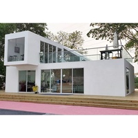Maison modulaire en acier léger, maison préfabriquée en structure acier, assemblage rapide, maisons préfabriquées pour projets résidentiels et commerciaux