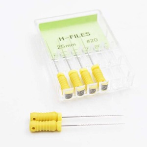 Fichiers Endo dentaires en acier inoxydable de haute qualité K-Files pour usage manuel 21mm /25mm perceuses de canal radiculaire de dentiste - Product Image 6