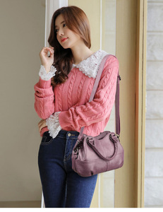 Bolso de Mano de Alta Calidad al por Mayor para Mujer, Bolso Casual Tipo Tote, Sac à Main Femme, Bolso de Gran Capacidad de Cuero PU para Mujer - Product Image 2