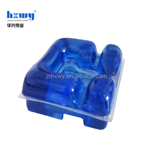 Bantalan Gel Biru untuk Posisi Bedah Medis, Penyangga Kepala untuk Penderita Berbaring, Pelindung Wajah Pasien 25x23x13cm, Penggunaan Rumah Sakit - Product Image 6