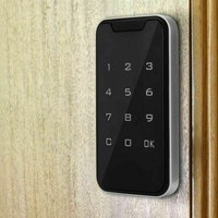 Nouvelle serrure électronique antivol RFID 2024 pour armoire, casier, tiroir de bureau ou de salle de sport en alliage de zinc avec mot de passe et clé