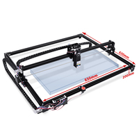 Mini CNC Router Houtbewerkingsmachine Lasergraveermachine 6550 voor Hobby's, Cadeauboxen, Waterflessen, Hondenlabels, DIY, Kleine Bedrijven