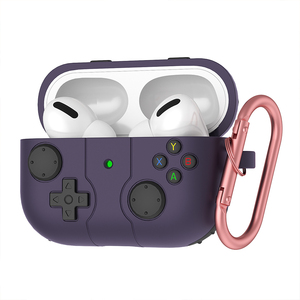 Funda de Silicona Suave con Patrón de Consola de Juegos Creativa en 3D para Apple <span class=keywords><strong>Airpods</strong></span> 4 <span class=keywords><strong>ANC</strong></span> / <span class=keywords><strong>3</strong></span> 2 Pro, con Gancho - Product Image 4