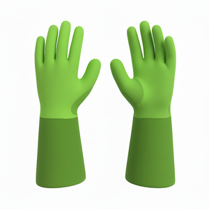 Guantes de Trabajo de Seguridad Industrial con Forro de Cuero de Palma Única al por Mayor, Guantes de Protección para Soldadura y Mecánica - Product Image 1