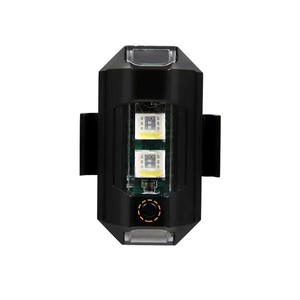 Luces Estroboscópicas LED Universales para Bicicleta, Luz Anticolisión para Motocicleta, Carga USB, 7 Colores, Luz Intermitente para Drones - Product Image 2