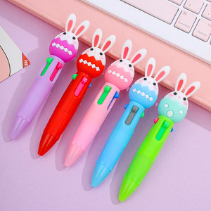 Bolígrafo Kawaii creativo dibujos animados cuatro colores bolígrafo de plástico con punta de 0,7mm lindo diseño de mascotas bolígrafos de premio para niños - Product Image 3