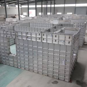 Prix d'usine – Coffrage en aluminium pour la construction de murs de soutènement en béton préfabriqué, poutres et colonnes, idéal pour les centres commerciaux modernes - Product Image 1