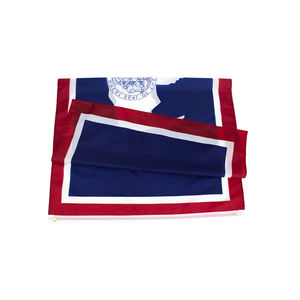 Johnin готовый запас 100% полиэстер летающий стиль двухсторонний <span class=keywords><strong>Wyoming</strong></span> печать на заказ флаги - Product Image 2