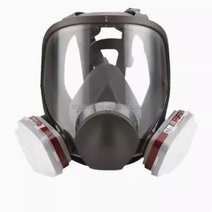 Disposable Hazmat Suit Chemical Clothing Coverall Anti Acid Boots Anti-alkali Gloves And Gas Mask Protective Coverall Sets <b>Kits</b> - Product Image 3