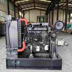 محطة هيدروليكية من النوع المفتوح مع محرك ديزل 40 حصانا ومضخة لولبية لمكبس التروس الخاص - Product Image 2