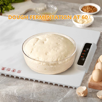 2024 tendance garder les aliments au chaud plateau enroulable silicone électrique plateaux chauffants tapis de plateau chauffant rapide
