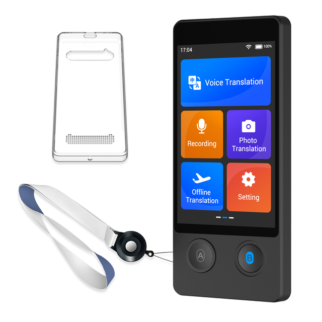 W12 Hot Same Instant Voice Language Translator with 144 Languages Online Fast Two-way Translation Offline Translation
