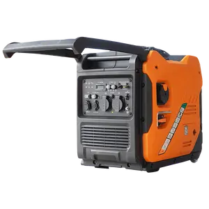 Benzin AC Silent Portable Generator Leistungs starke Fernbedienung Tesla 11L 5kw zum Aufladen von Elektro fahrzeugen mit Griff und Rädern