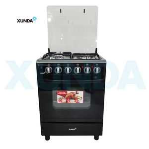 Xunda 60*<span class=keywords><strong>60Cm</strong></span> Kết Hợp Gas Đung Thép Không Gỉ Miễn Phí Đứng Điện Gas Phạm Vi Bếp 4 Burner Với Lò Nướng - Product Image 3