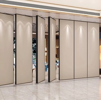 Cloison mobile pliable moderne, économique et écologique en aluminium pour salle de conférence, bureau, salle de sport, atelier, bureau à domicile