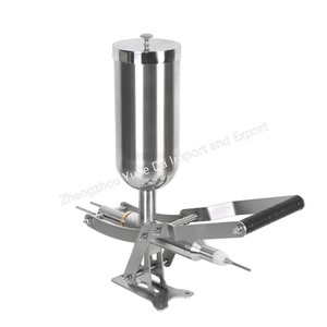 Relleno <span class=keywords><strong>de</strong></span> 5L <span class=keywords><strong>de</strong></span> acero inoxidable 304 para relleno español Máquina <span class=keywords><strong>de</strong></span> llenado <span class=keywords><strong>de</strong></span> crema <span class=keywords><strong>de</strong></span> acero inoxidable Máquina <span class=keywords><strong>de</strong></span> llenado Mannul comercial - Product Image 4