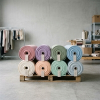 Rouleau de feutre textile doux aiguilleté antistatique poids moyen 57/58" 250 g/m² couleur personnalisée vente en gros usine
