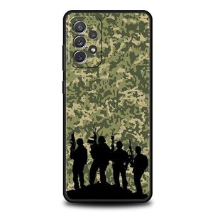 Ngụy trang camo quân sự quân đội trường hợp Đối với <span class=keywords><strong>Samsung</strong></span> A51 A71 a21s A12 A11 A15 A25 A31 A41 A23 A33 A53 A73 a05s A13 5g A35 A55 Bìa - Product Image 2