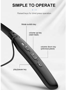 Audífonos inalámbricos <span class=keywords><strong>para</strong></span> personas mayores y adultos, audífonos con banda <span class=keywords><strong>para</strong></span> el cuello, ayuda con micrófono y ruido, novedad - Product Image 4