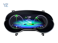Tableau de bord numérique LCD YZ 12,3 pouces, compteur de vitesse pour Mercedes Benz Classe A W176 CLA C117 X117 GLA X156 Carplay
