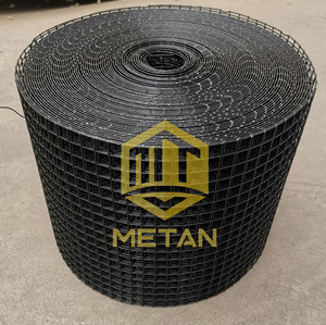 Filet de protection solaire noir, 2 m, 6 "x 100 pieds, revêtement en PVC, contre les oiseaux, panneaux solaires - Product Image 1