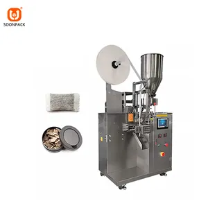 Hot selling fast speed portable snus pouches powder can tobacco filter paper packing machine