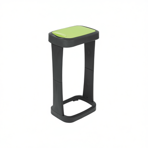 RIVAL Garbage Bag Holder Swing Flap Anthracite Green 73x40x30cm Waste <b>Bin</b> - Product Image 2