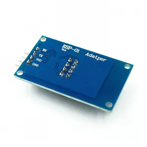 ESP8266 Module adaptateur sans fil WiFi série <span class=keywords><strong>ESP</strong></span>-<span class=keywords><strong>01</strong></span> 3.3V 5V Esp01 adaptateurs de circuit imprimé de dérivation compatibles - Product Image 3