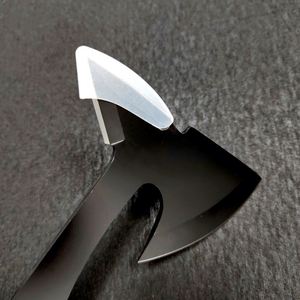 ขวานขนาดเล็กสำหรับตั้งแคมป์พร้อมเชือกทำจากสแตนเลสเกรดอุตสาหกรรม - Product Image 3