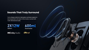 Projecteur laser intelligent Wupro <span class=keywords><strong>X</strong></span> Dangbei 4K UHD natif 2024, dernière version, Google TV 11.0, version mondiale, maison intelligente, 2450 lumens ISO - Product Image 5