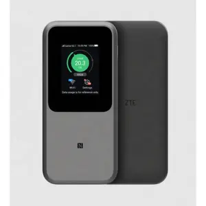 Unlocked ZTE MU5120 5G Portable WiFi 10000mah Fast Charge WiFi 6 3600Mbps Mobile Hotspot 5G Router Sim Card Slot