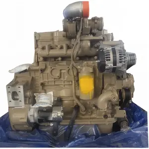 New 4 Cylinders 130hp 160hp Diesel Motor Assembly Automatic Electric Start Engine Construction Machine QSB4.5 Diesel Engine