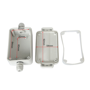 Hot IP68 ngoài trời không thấm nước và áp lực-bằng chứng điện hộp nối vỏ nhựa, ABS + PC vật liệu nhựa bao vây - Product Image 6