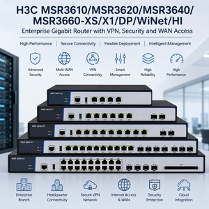Router Gigabit Empresarial H3C MSR3610/MSR3620/MSR3640/MSR3660-XS/X1/DP/<span class=keywords><strong>WiNet</strong></span>/HI con VPN, Seguridad y Acceso WAN - Product Image 3