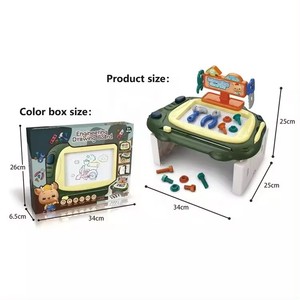 ITTL oyna <span class=keywords><strong>2</strong></span> in 1 boyama masa sihirli çocuklar çizim masası oyuncaklar - Product Image 5