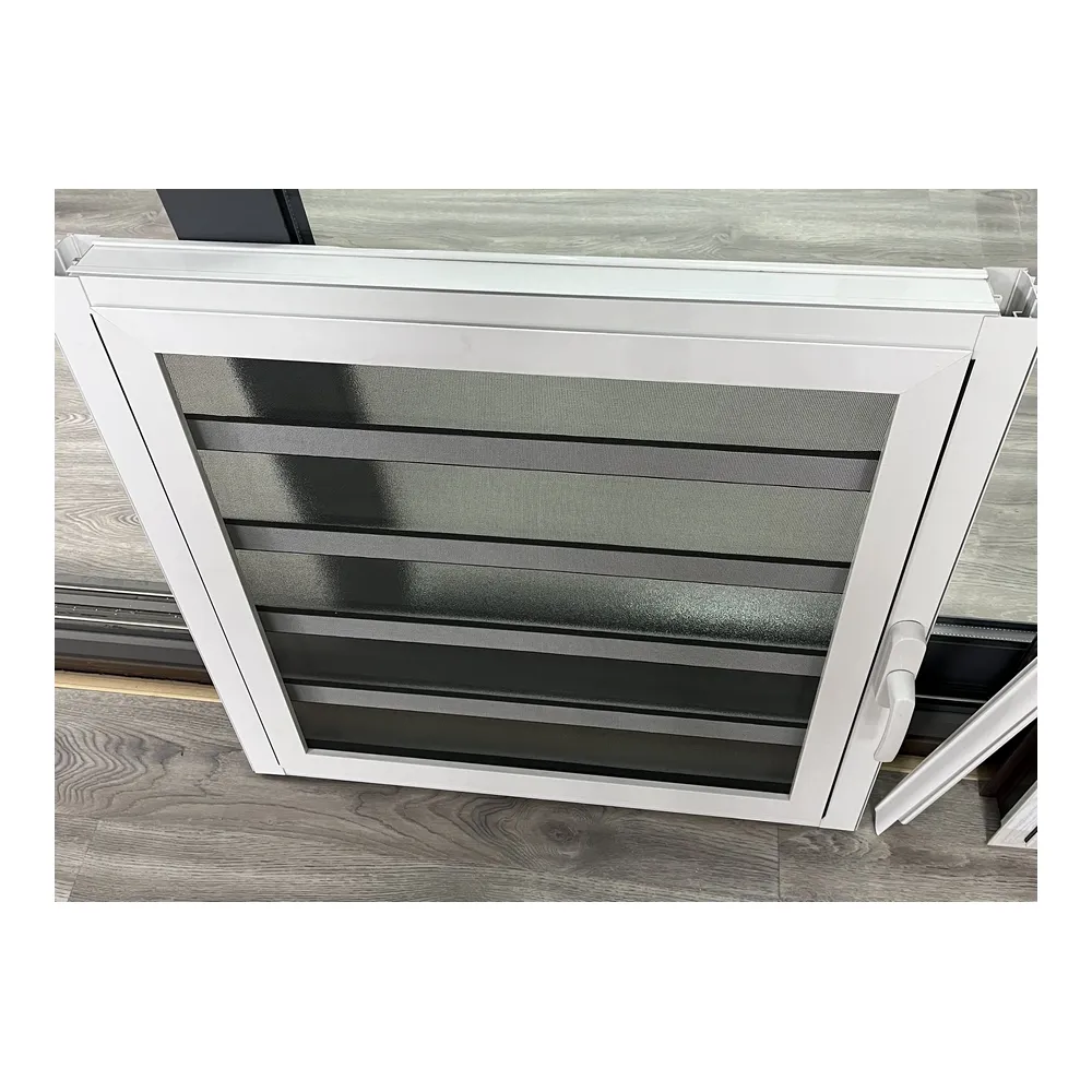 Standard più popolare vetro alluminio feritoia finestre jalousie finestra