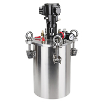 Baril à pression pneumatique en acier inoxydable, à pulvérisation, pour peinture, capacité de 4L 5L 8L 10L 15L 20L 30L 50L 60L 80L