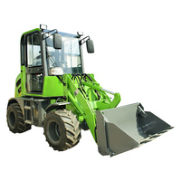Cina fornitura di fabbrica vendita calda movimento terra piccola pala gommata con vari accessori caricatore frontale 4x4 caricatore di canna da zucchero CE