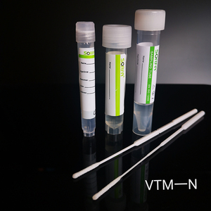 En plastique stérile jetable kit de sécurité écouvillon nasal test kit jetable écouvillon de transport tube <span class=keywords><strong>vtm</strong></span> - Product Image 4