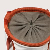 Sac à craie d'escalade en velours côtelé avec logo personnalisé, blocs de couleur, boucle pour brosse et ceinture, style vintage, pour bouldering, OEM ODM