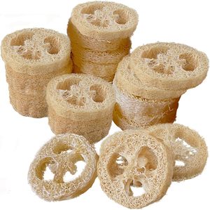 Natural Loofah Slices <b>for</b> Soap Making, Organic Luffa Cuts <b>for</b> DIY <b>Exfoliating</b> Soaps, Homemade Handmade Loofa Soap - Product Image 1