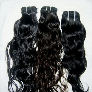 100% Virgin Indian Remy Human Hair Weaving Extensions Shedding & Tangle Free <b>Machine</b> Double Weft Best Selling - Product Image 1