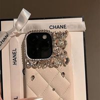 Étui de téléphone de luxe avec paillettes de diamants et strass pour iPhone 18 16 15 14 13 15 Pro Max, coque élégante et scintillante, 16 Pro Max