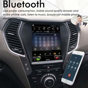 Reproductor Multimedia Estéreo para Auto con Android 13 y 4G LTE, Tipo Tesla, para Hyundai Santa Fe 2013 2014 2015 2018 IX45, con Navegación GPS y Radio - Product Image 2