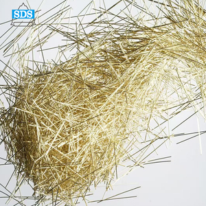 Fibra de Acero Anticorrosión SD2213 para Uso <span class=keywords><strong>en</strong></span> Almacenes, Resistente al Fuego <span class=keywords><strong>en</strong></span> <span class=keywords><strong>RPC</strong></span>/UHPC con Microfibra de Cobre - Product Image 1